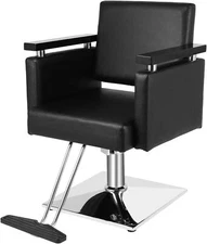 OmySalon Hydraulic Styling Chair for Hair Salon, Modern Hairdressing Barber