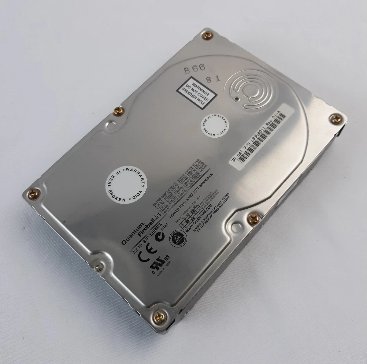Quantum Internal Hard Disk Drives 30 GB Storage Capacity for sale