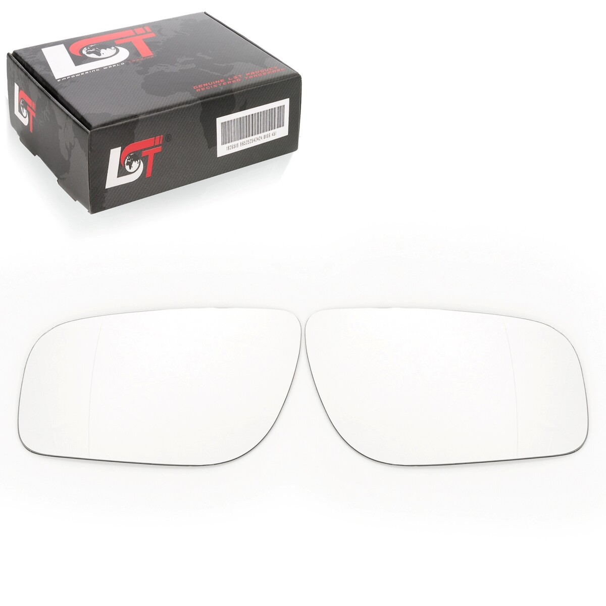 2x Exterior Mirror Adhesive Aspherical for Mercedes E-Class W211 S211 2006-2009