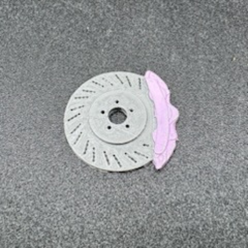 Brake Rotor Golf Ball Marker - Custom Colors 3D Printed - Afbeelding 9 van 14