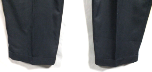 Alan Flusser Golf Pants Dark Blue Pleated Comfort Waistband 38 x 34 NWT - Picture 5 of 13