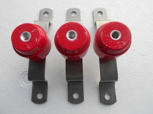 Lot of 3 Harger WBKT1KIT 1" Wall Mount Stainless Steel Brackets