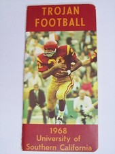Vintage 1968 USC Trojan Football Press Book Media Guide OJ Simpson Mike Holmgren