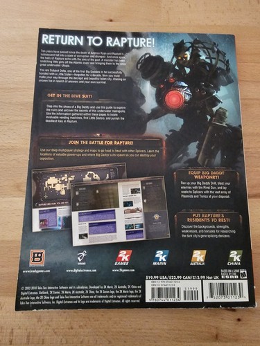 Bioshock 2 Brady Games Guida Strategica Ufficiale Playstation 3 Xbox 360 - Foto 2 di 5
