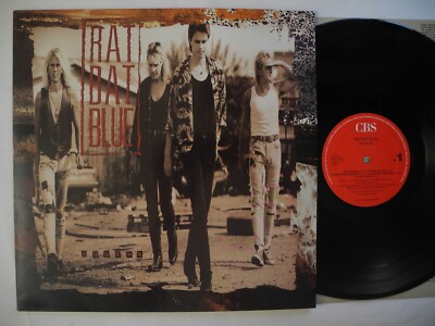 RAT BAT BLUE Squeak LP 1990 Holland Near Mint AOR