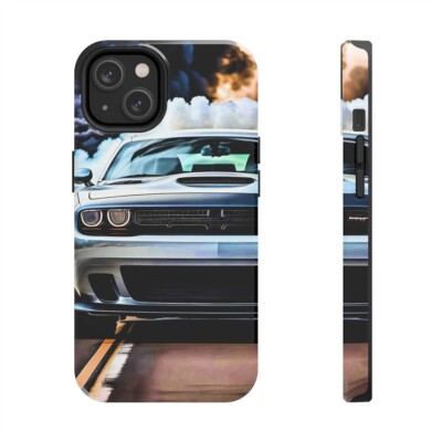 Tough iPhone Case 12 13 14 Models - Dodge Challenger SRT Hellcat Digital |  eBay