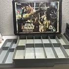 1978 Vintage Star Wars Mini Action Figure Collectors Case With Trays Lot 2