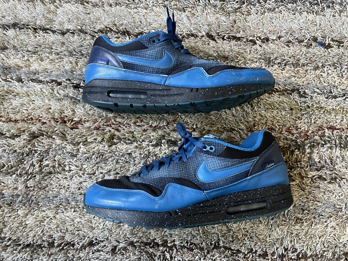 Nike iD Air Max 1 x PENDLETON Blue Men Size 14 CUSTOM | eBay