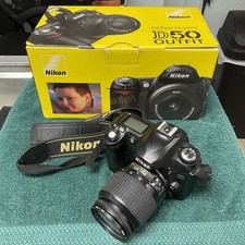 Nikon D50 Digital SLR Camera Bundle Lens 18-55mm - Untested
