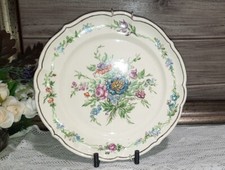 CERAMICA  LAVENO PIATTO DECORATIVO DIPINTO A MANO SOPRA SMALTO DIAM 25 Con Elast