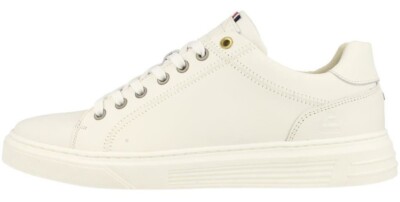 Bullboxer Herren Echtleder Sneaker white