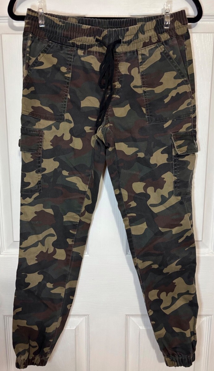 Camouflage Cargo Jogger Women's Pants Size 9/10