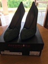 Scarpe Donna Camoscio Verde numero 40 Tacco a Spillo nuove con scatola originale