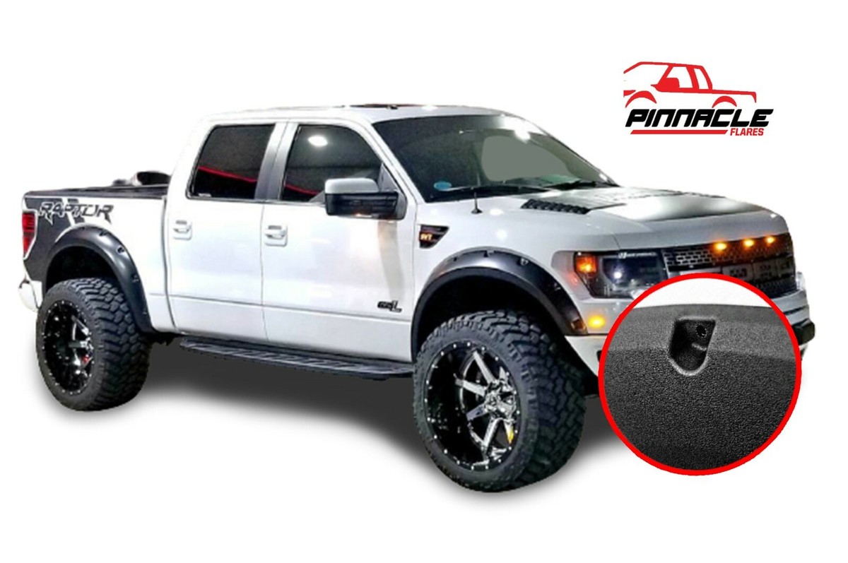 Pocket Bolt Style Fender Flares for 10-14 Ford F-150 SVT