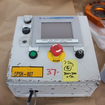 Allen Bradley PanelView PLUS 600 2711P-T6C20D ser C HMI TOUCH DISPLAY SCREEN