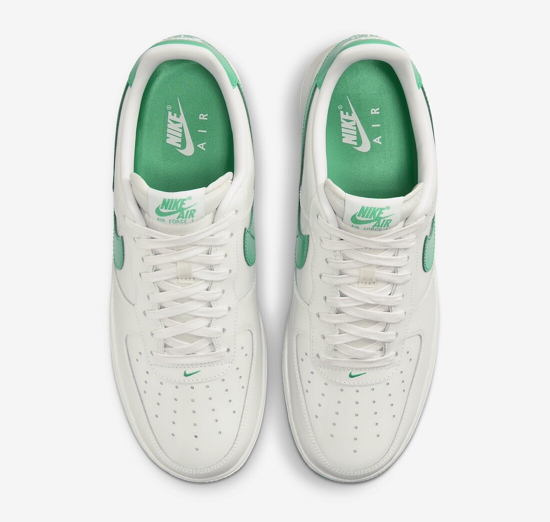 Nike Air Force 1 Low '07 Patent Platinum Tint Stadium Green