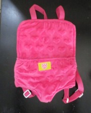 Build A Bear Workshop Pink Velour Carrier Heart Design