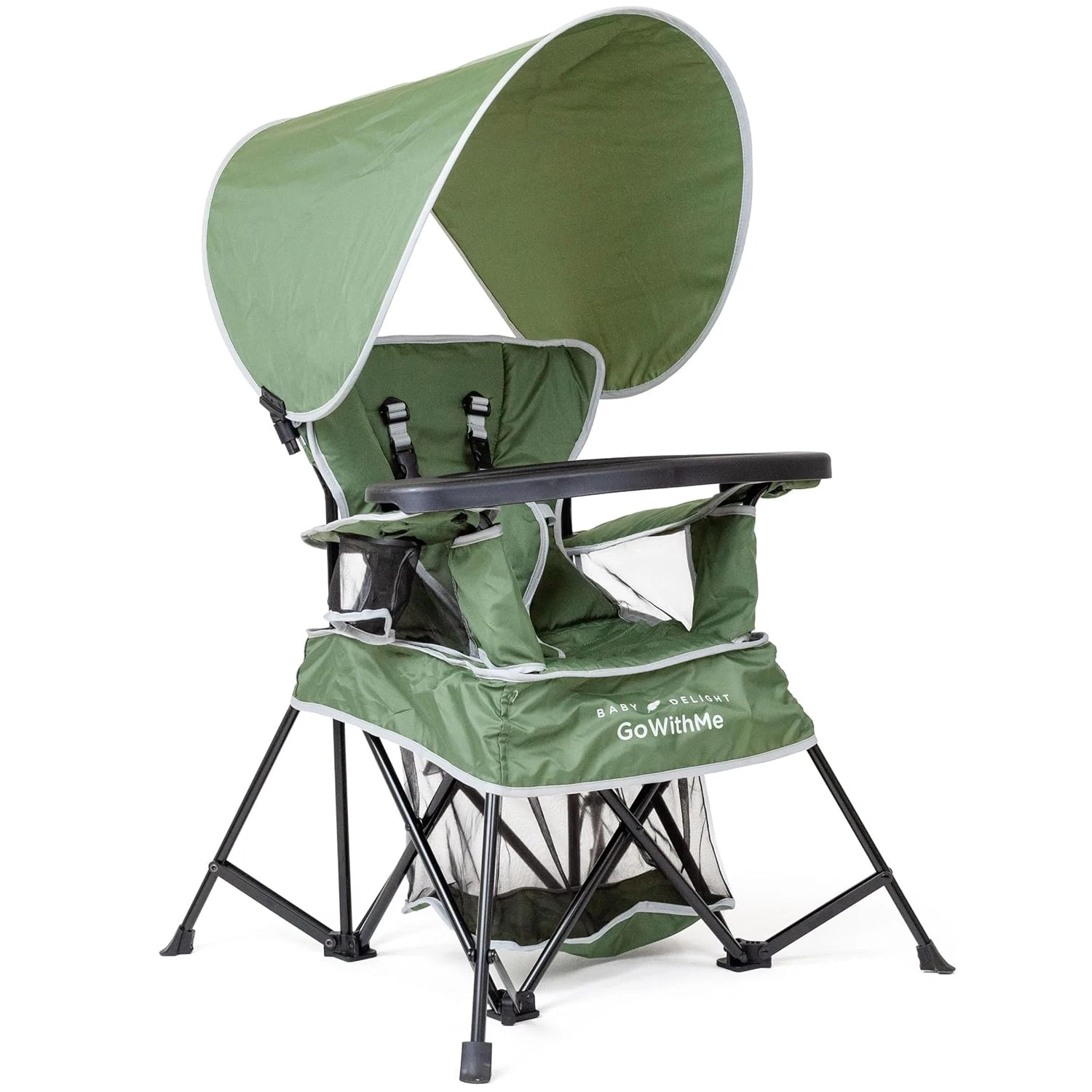 Baby Delight Go with Me Venture Portable Chair | Indoor and Outdoor | Sun Canopy