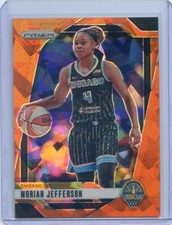 2024 Panini Prizm WNBA MORIAH JEFFERSON #131 ORANGE ICE PRIZM SKY
