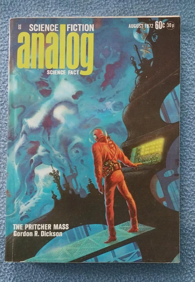 Lot of 12 1972&'73 Analog Magazine Science Fact & Fiction George RR Martin Simak - Image 4 of 4