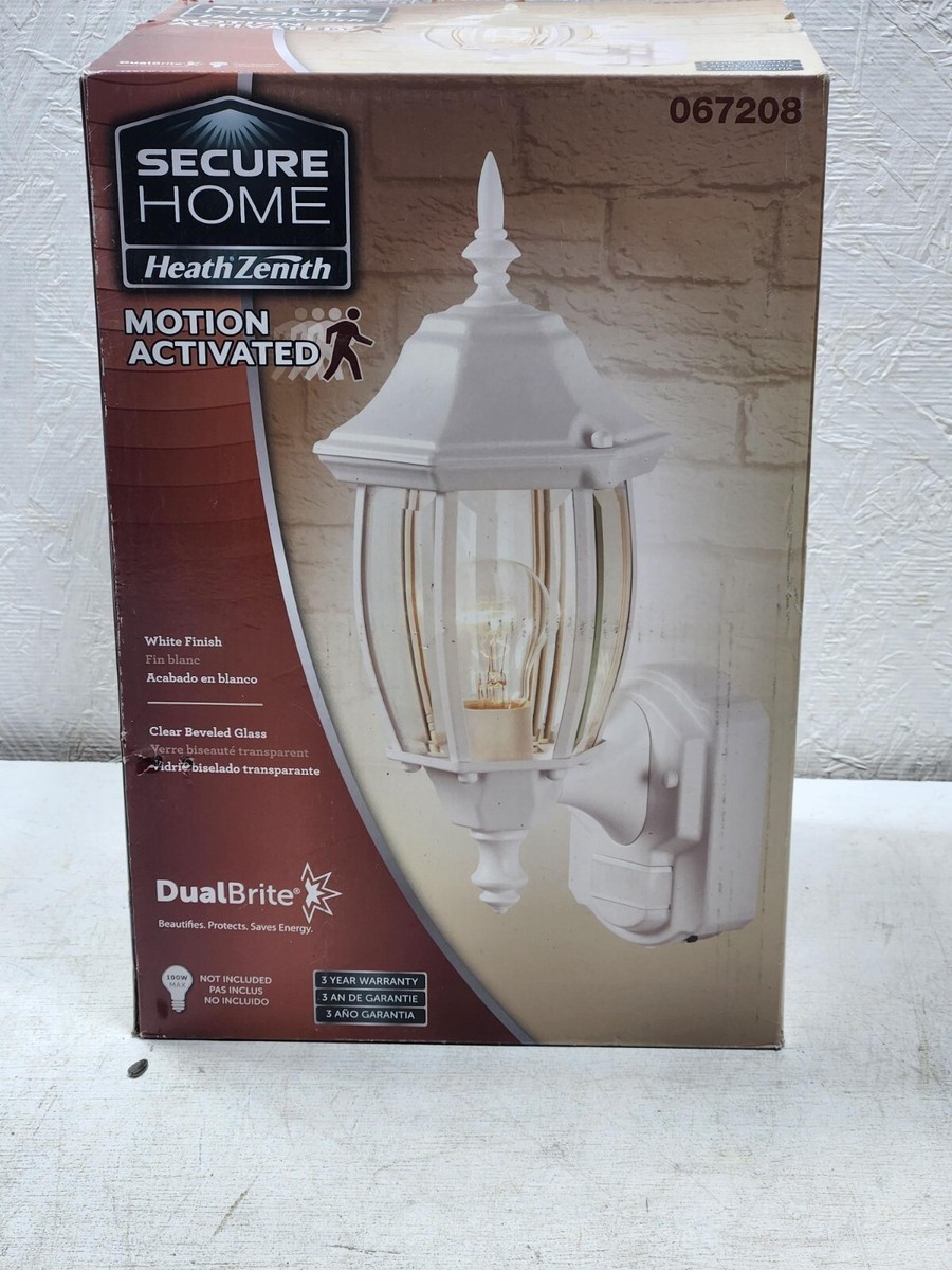 NEW Secure Home Heathzenith Motion Activated Outdoor LED Wall