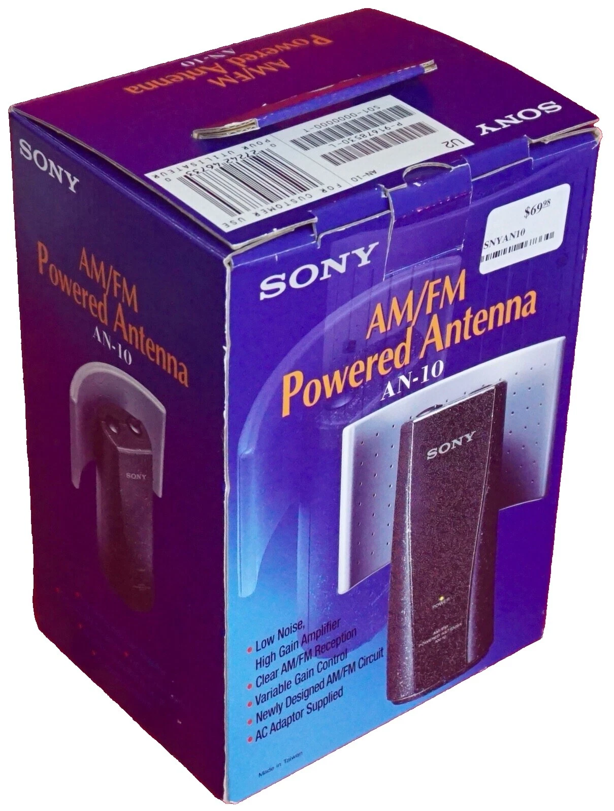 Sony FM antenas de TV y vídeo