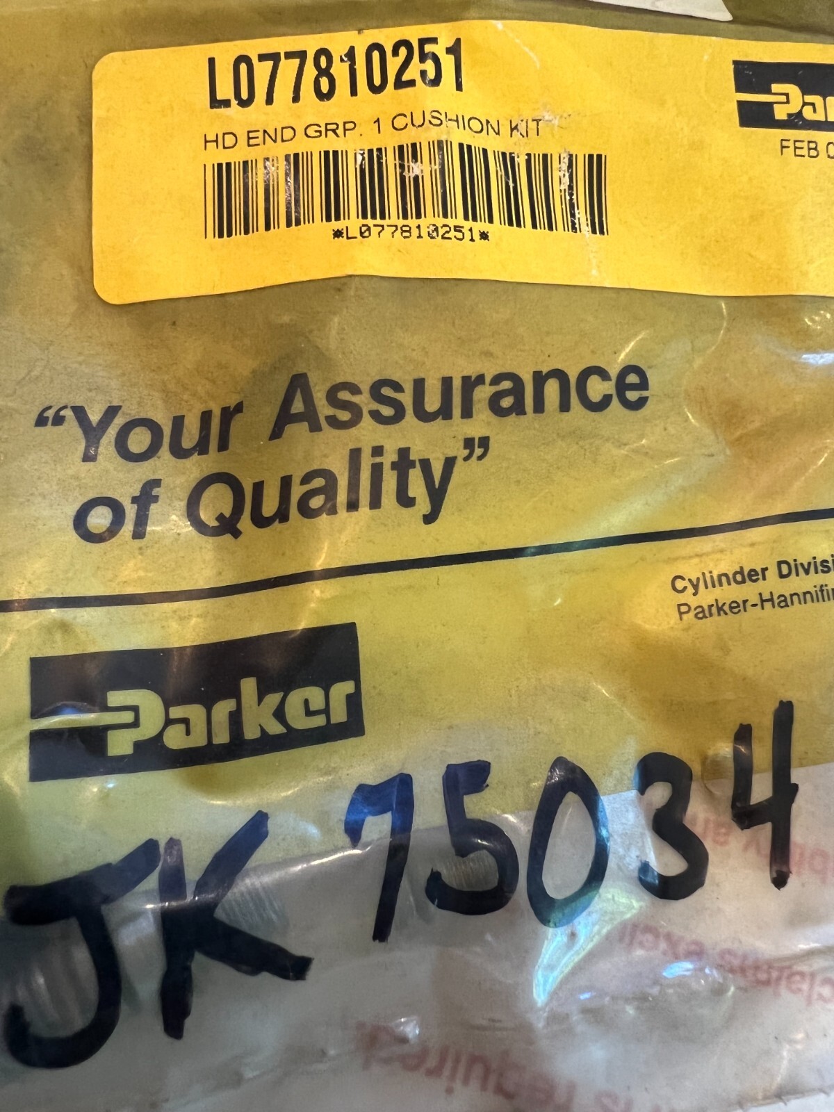Parker l077810251 nos surplus