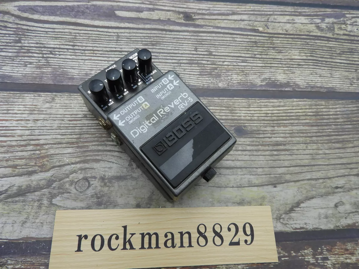 BOSS RV-5 Digital Reverb Guitar effect pedal from japan