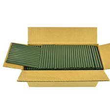 GlueSticksDirect Army Green Colored Glue Sticks 7/16" X 4" 5 lbs