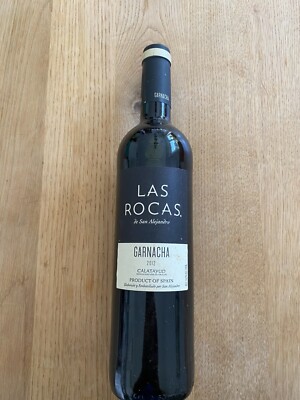 Biete eine Flasche 2012 Las Rocas de San Alejandro Garnacha 14,5%, 750ml.