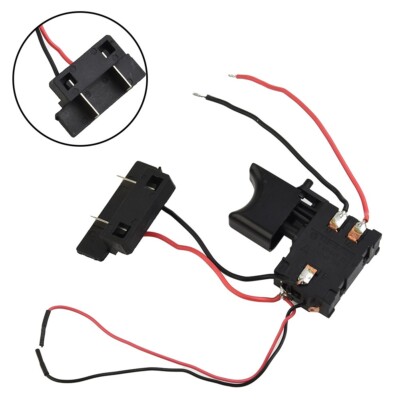 12V14.4V18V Lithium Battery Cordless Drill Speed Control Trigger Switch W/ Light