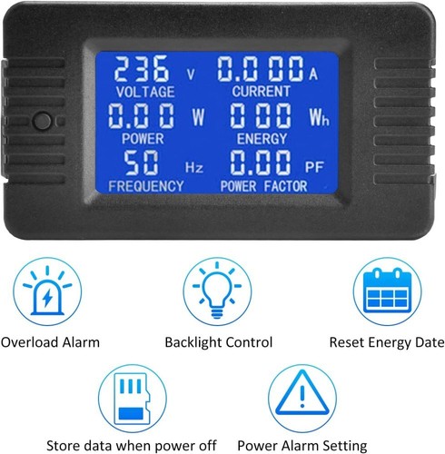 100A/200A LCD DC Digital Monitor Volt Amp Watt Meter RC Batterie Power Analyser - Bild 21 von 61