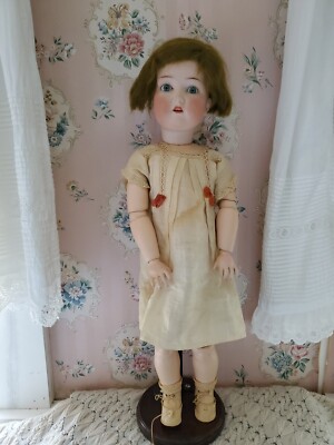 Antique 21  Cuno Otto Dressel Mein Liebling 117n Mold Look Alike Bisque Doll