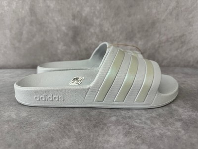 Adidas Aqua Slides Size 7 Men / 8 Women