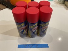 6x NEW PERFORMIX PLASTI DIP 11201-6 RED 11OZ RUBBER HANDLE SPRAY COATING 5622667