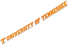University of Tennessee Sticker UT Vols Volunteers Name Logo Vinyl Decal Laptop 