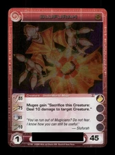  Slufurah Holo 12/100 Creature-Underworld Muge Chaotic 2008  4Kids Trading Card 
