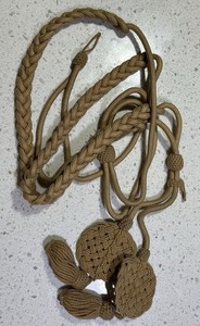 1902 Quartermaster Dress Enlisted Men’s Aguilettes Original, New Condition.