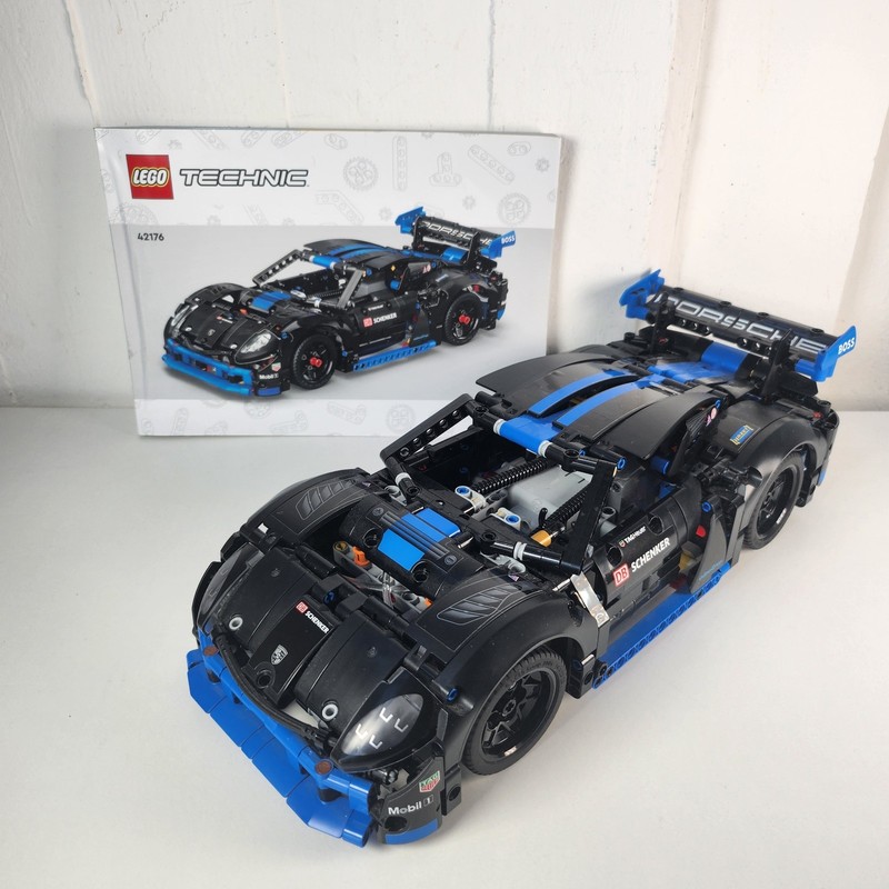 LEGO Technic 42176 Racing Car Porsche GT4 e-Performance Toy Used