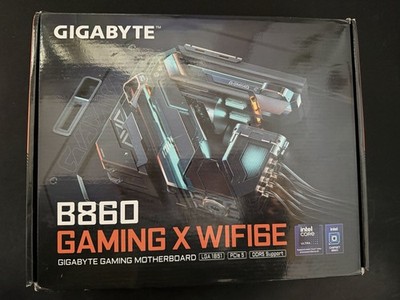 GIGABYTE B860 GAMING X WIFI6E Intel Core Ultra (Series 2) LGA 1851 Motherboard,