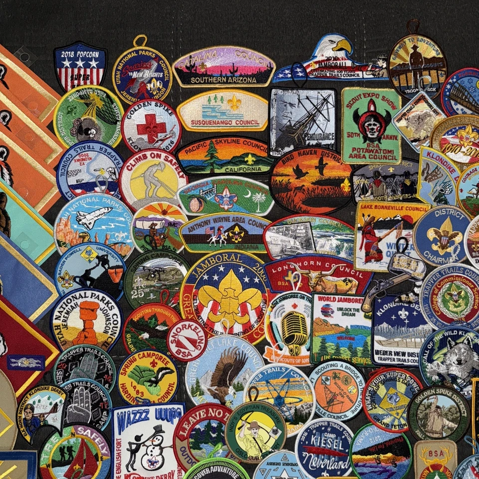 BSA HUGE PATCH LOT. BOY SCOUTS OF AMERICA. MINT. - Image 4 of 4