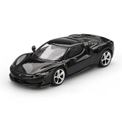 Ferrari モデルコレクション 21台 BBR Models 1:64 Ferrari 296 GTB – Nero Daytona – Limited Edition
