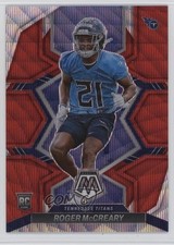 2022 Panini Mosaic Rookies Red Wave Mosaic Prizm 1/9 Roger McCreary #381 0jr6