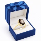GENUINE 3.36 Cts SMOKY TOPAZ SOLITAIRE RING 10k YELLOW GOLD - Free Appraisal-NWT — photo 7