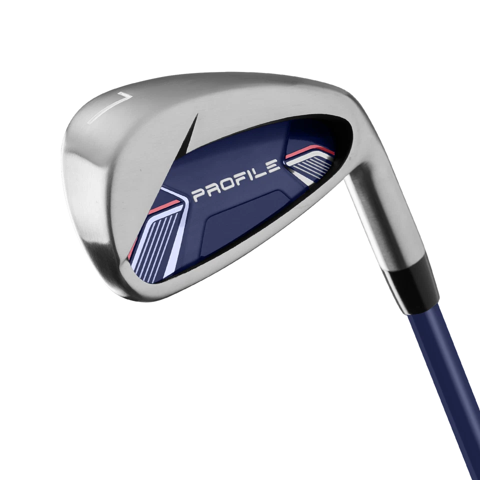 Left Hand Women Wilson Profile Navy/Pink with Cart Bag Complete Set Graphite New - Image 4 of 4