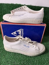 scarpe vintage tennis 1979 Arturh Ashe 42 1/3 Garros US open Le coq sportif