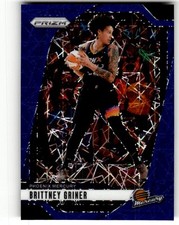 2024 Panini Prizm WNBA Brittney Griner Blue Velocity Prizms #113