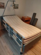 Pflegebett Krankenhausbett elektrisch verstellbar .bock / practico 25/80 plus