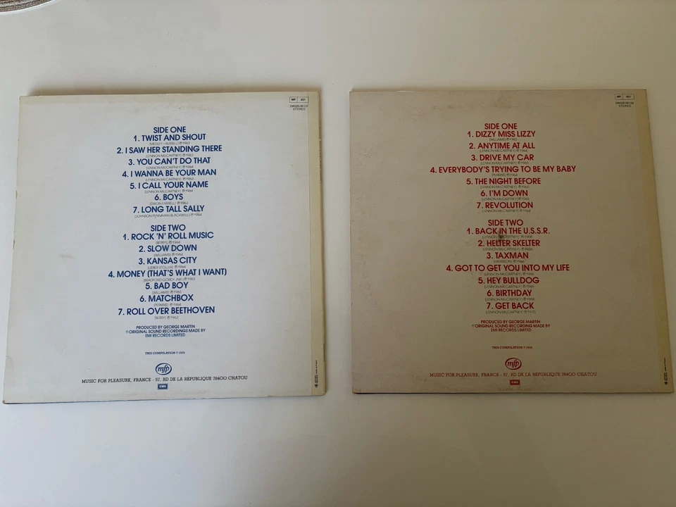 33t The Beatles - Rock 'N' Roll Music vol. 1 + Vol. 2 - Photo 4/4