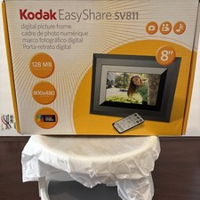 Kodak EasyShare SV811 8" Digital Picture Frame Brand New In Box Never Used